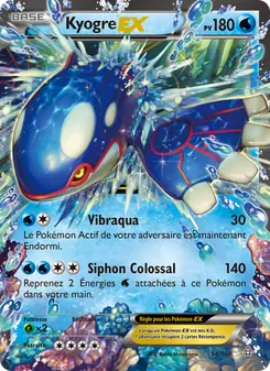 Kyogre EX, Primo-Choc, n° 54