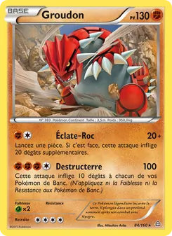 Groudon, Primo-Choc, n° 84