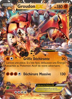 Groudon EX, Primo-Choc, n° 85