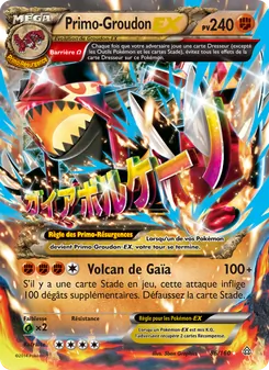 Primo-Groudon EX, Primo-Choc, n° 86