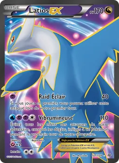 Latios EX, Ciel Rugissant, n° 101