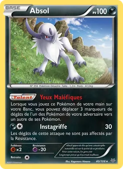 Absol, Ciel Rugissant, n° 40