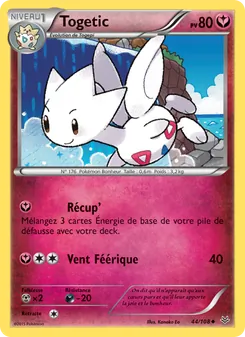 Togetic, Ciel Rugissant, n° 44