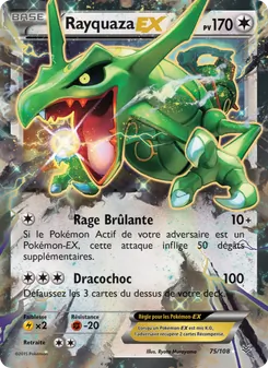 Rayquaza EX, Ciel Rugissant, n° 75