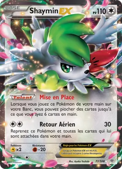 Shaymin EX, Ciel Rugissant, n° 77