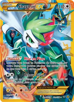 Shaymin EX, Ciel Rugissant, n° 77a