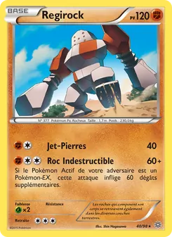Regirock, Origines Antiques, n° 40