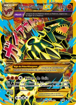 Primo-Groudon EX, Origines Antiques, n° 97