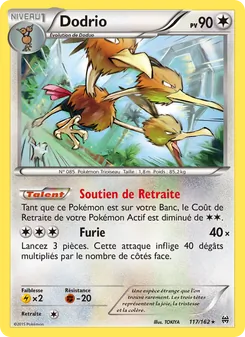 Dodrio, Impulsion Turbo, n° 117