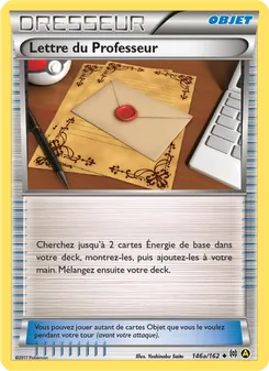 Lettre du Professeur, Impulsion Turbo, n° 146a