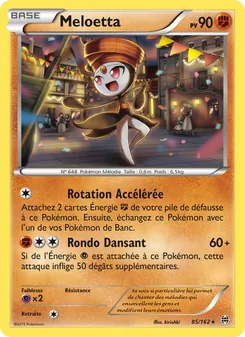 Meloetta, Impulsion Turbo, n° 85