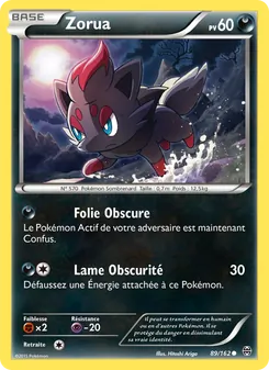 Zorua, Impulsion Turbo, n° 89