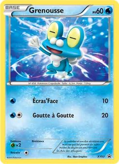 Grenousse, Promo XY, n° XY03
