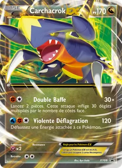 Carchacrok EX, Promo XY, n° XY09