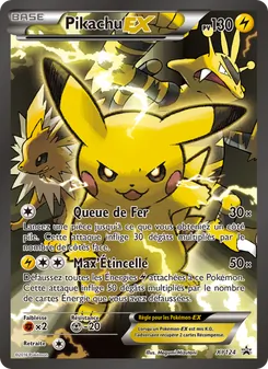 Pikachu EX, Promo XY, n° XY124