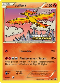 Sulfura, Promo XY, n° XY127