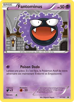 Fantominus, Promo XY, n° XY132