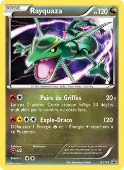 Rayquaza, Promo XY, n° XY141