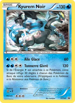 Kyurem Noir, Promo XY, n° XY160