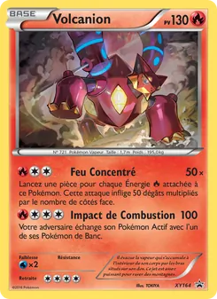 Volcanion, Promo XY, n° XY164