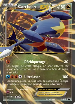 Carchacrok-EX, Promo XY, n° XY167