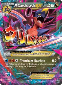 M-Carchacrok-EX, Promo XY, n° XY168