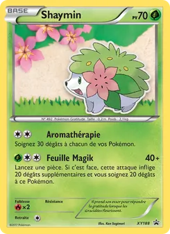 Shaymin, Promo XY, n° XY188