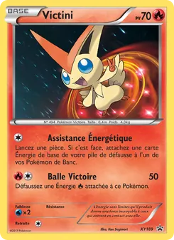 Victini, Promo XY, n° XY189