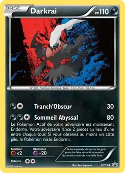 Darkrai, Promo XY, n° XY194
