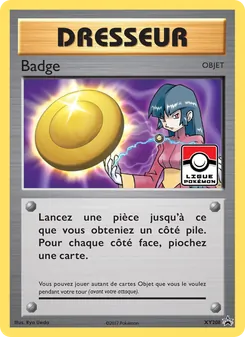Badge, Promo XY, n° XY208