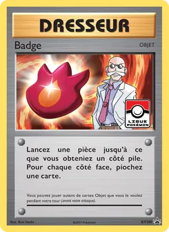Badge, Promo XY, n° XY209