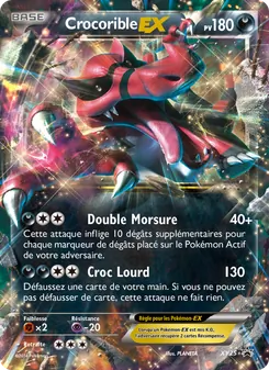 Crocorible EX, Promo XY, n° XY25