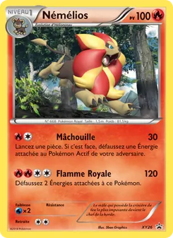 Némélios, Promo XY, n° XY26