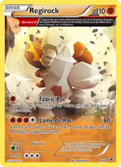 Regirock, Promo XY, n° XY49