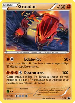 Groudon, Promo XY, n° XY52
