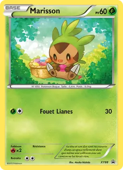 Marisson, Promo XY, n° XY88