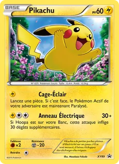 Pikachu, Promo XY, n° XY89