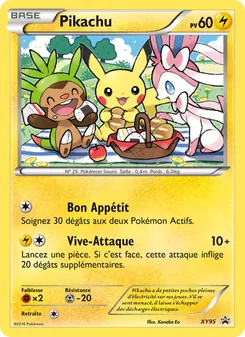 Pikachu, Promo XY, n° XY95